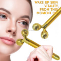 3D Face Massager Roller Electric Sonic Energy Beauty Bar and V Shape Face Massager Anti-Aging Instant Face Lift Skin Tightening